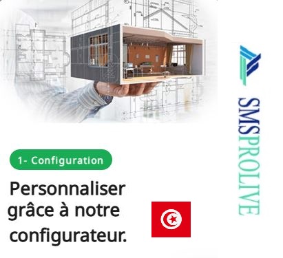 1 Etape Personnaliser votre  studio conteneur  Tunisie grâce à notre configurateur  SMSPROLIVE